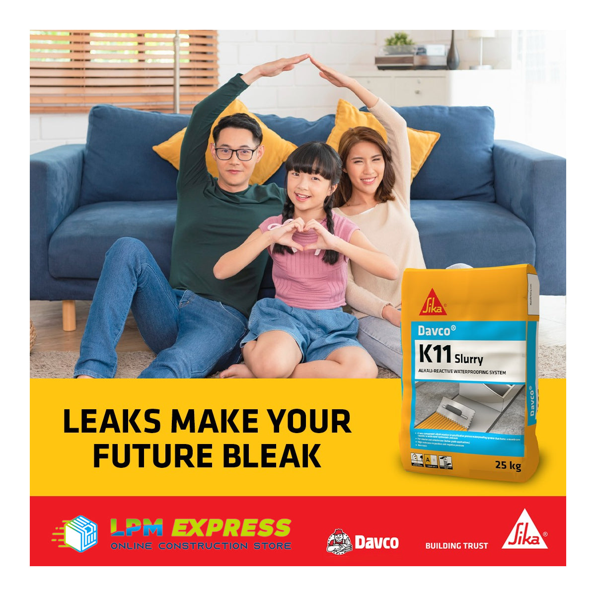 Davco K11 Slurry (also Sika K11 Slurry)