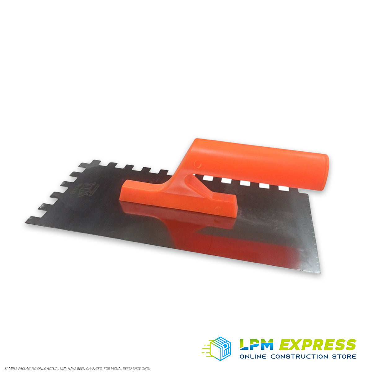 Notched and Finishing Trowel