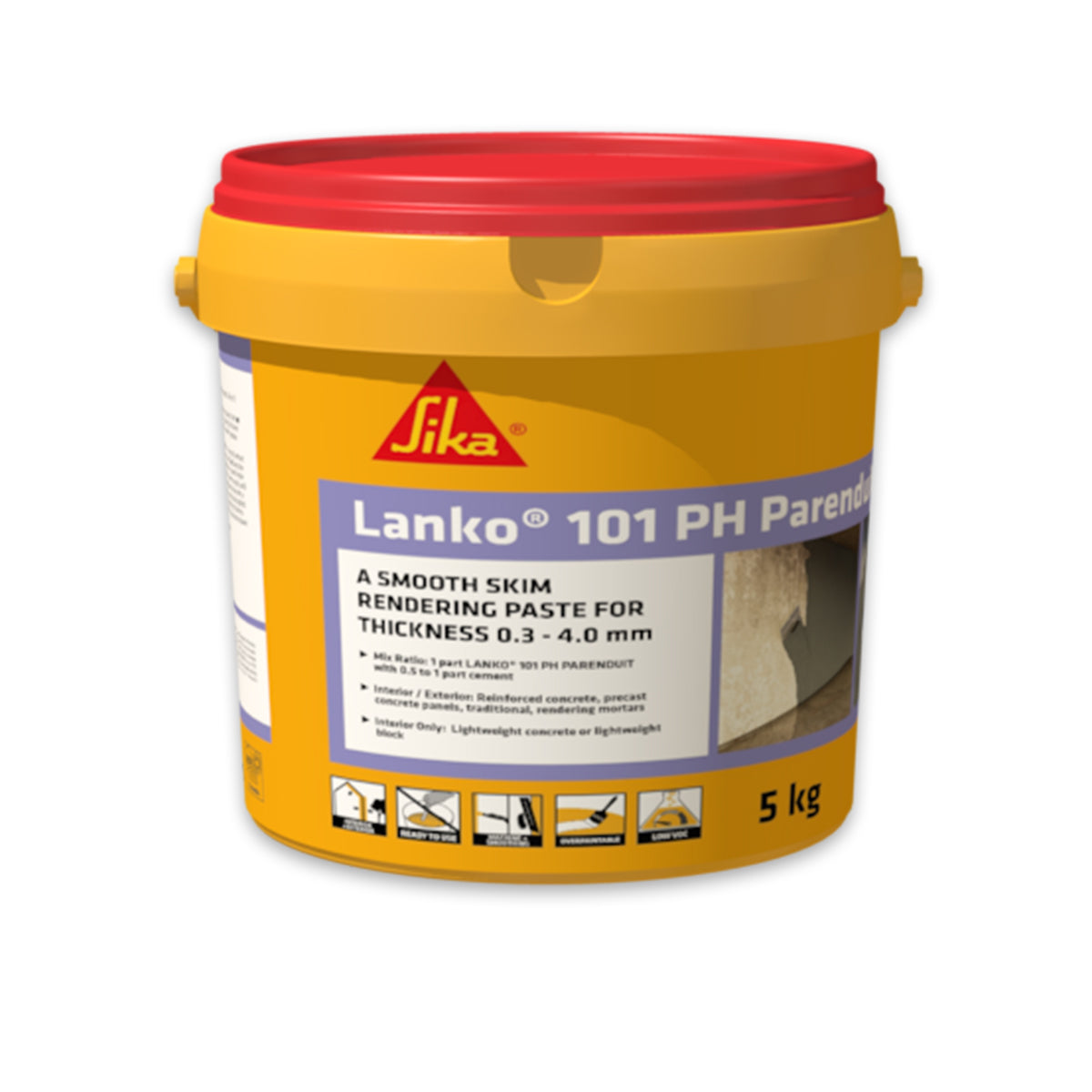 Bundle: 4 gallons Lanko 101 (SikaWall 101)
