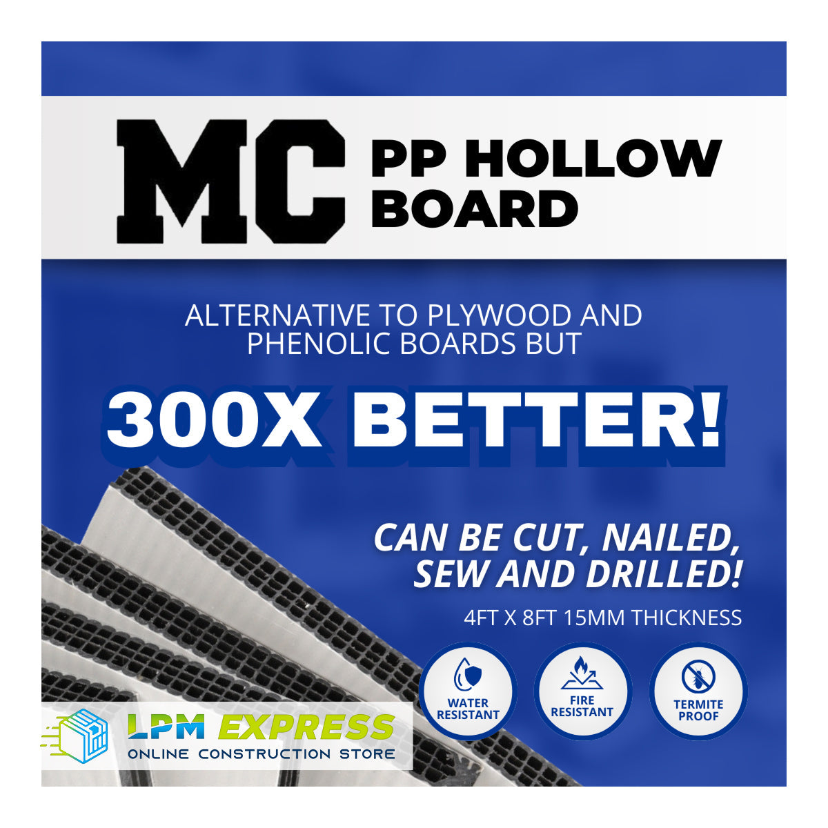 PP Hollow Board - Plastic Phenolic Board