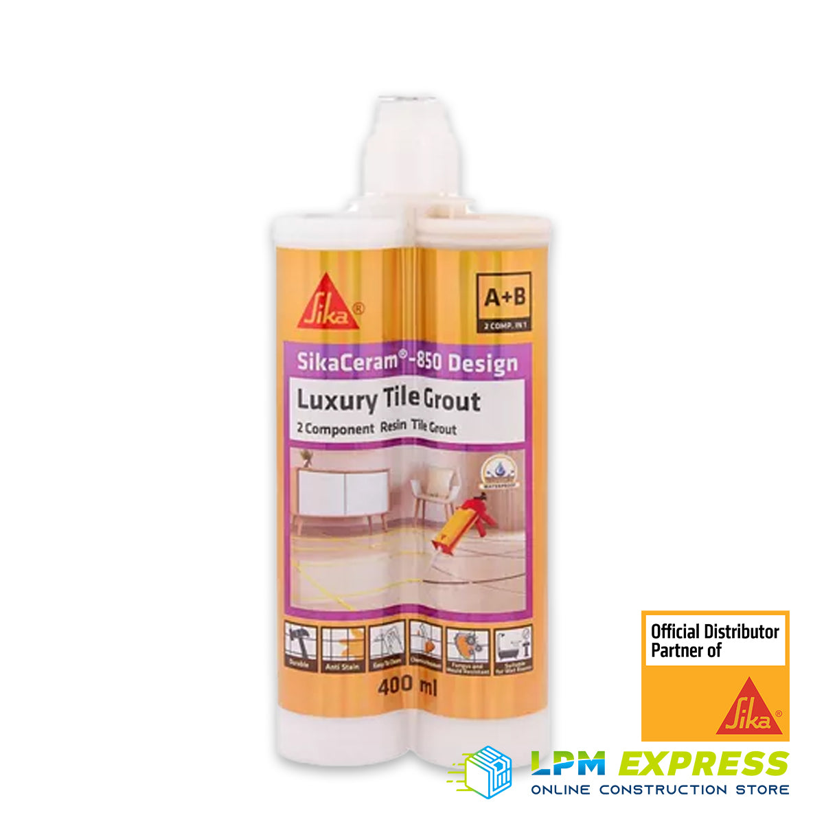 SikaCeram 850 Design - Epoxy Tile Grout