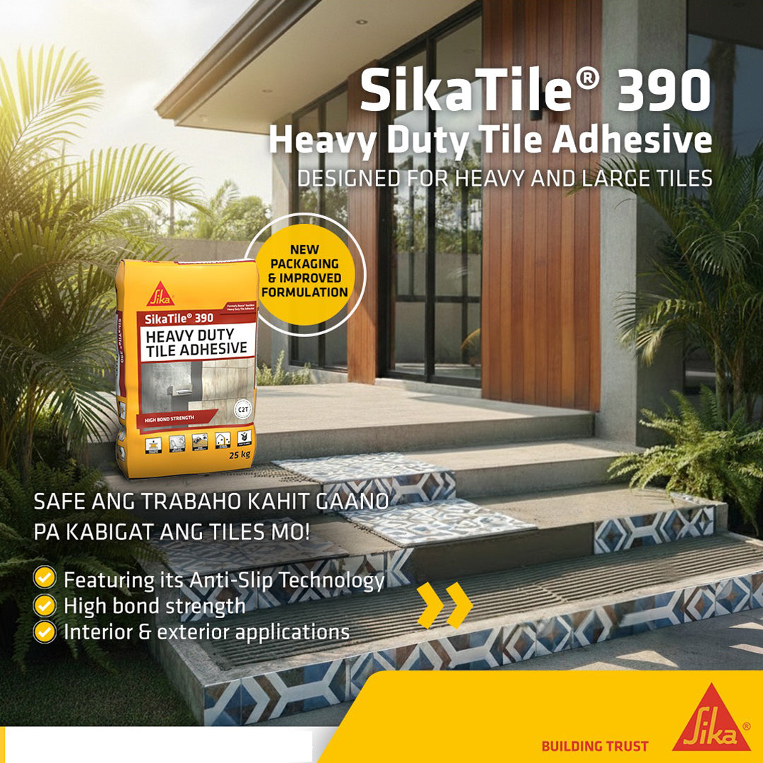 SikaTile 390 Heavy Duty Tile Adhesive 西卡