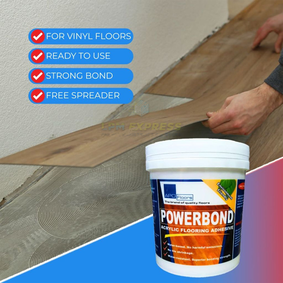 Apo Powerbond - Acrylic Flooring Adhesive