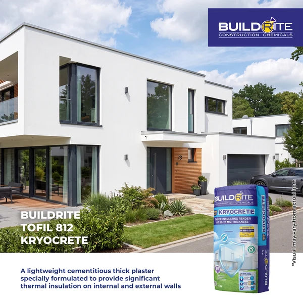 Buildrite Tofil 812 Kryocrete Readymix Insulating Plaster