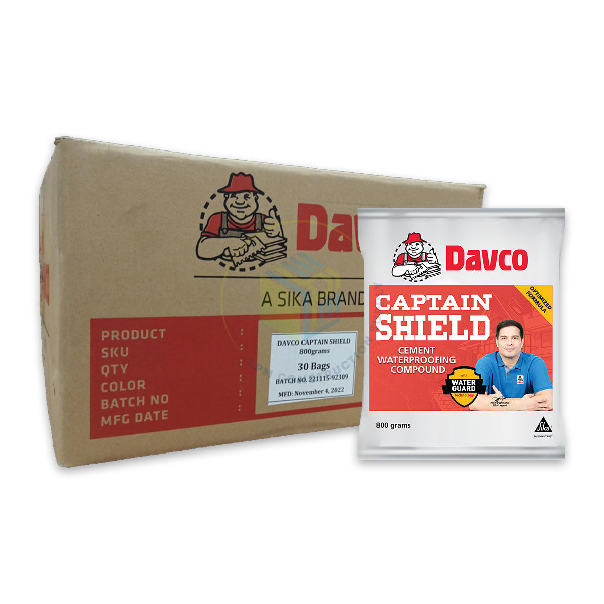 Davco Captain Shield - Cement Waterproofing Compound 西卡