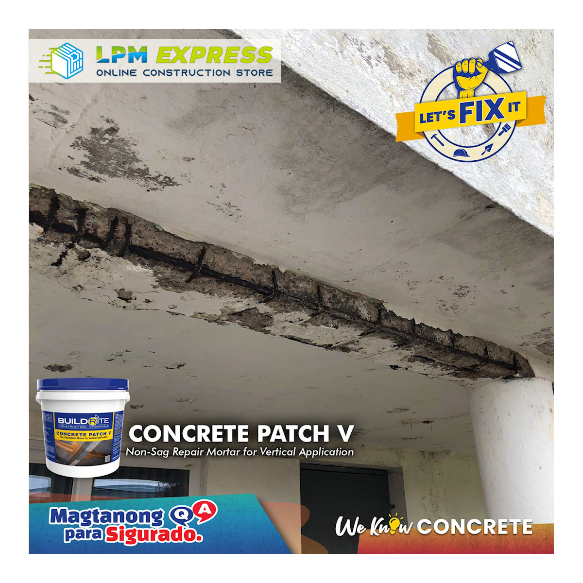 Buildrite Concrete Patch V