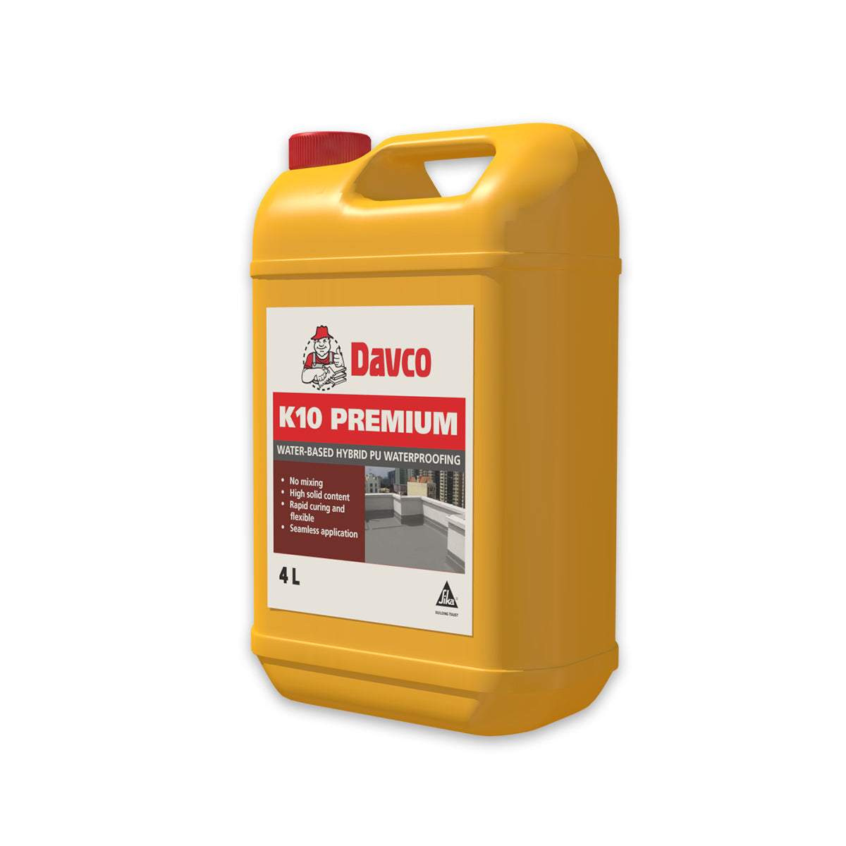 Davco K10 Premium - Waterbased Hybrid PU Waterproofing 西卡