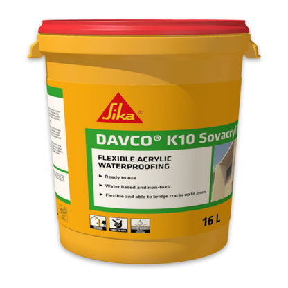 Davco K10 Sovacryl - Flexible Acrylic Waterproofing 西卡