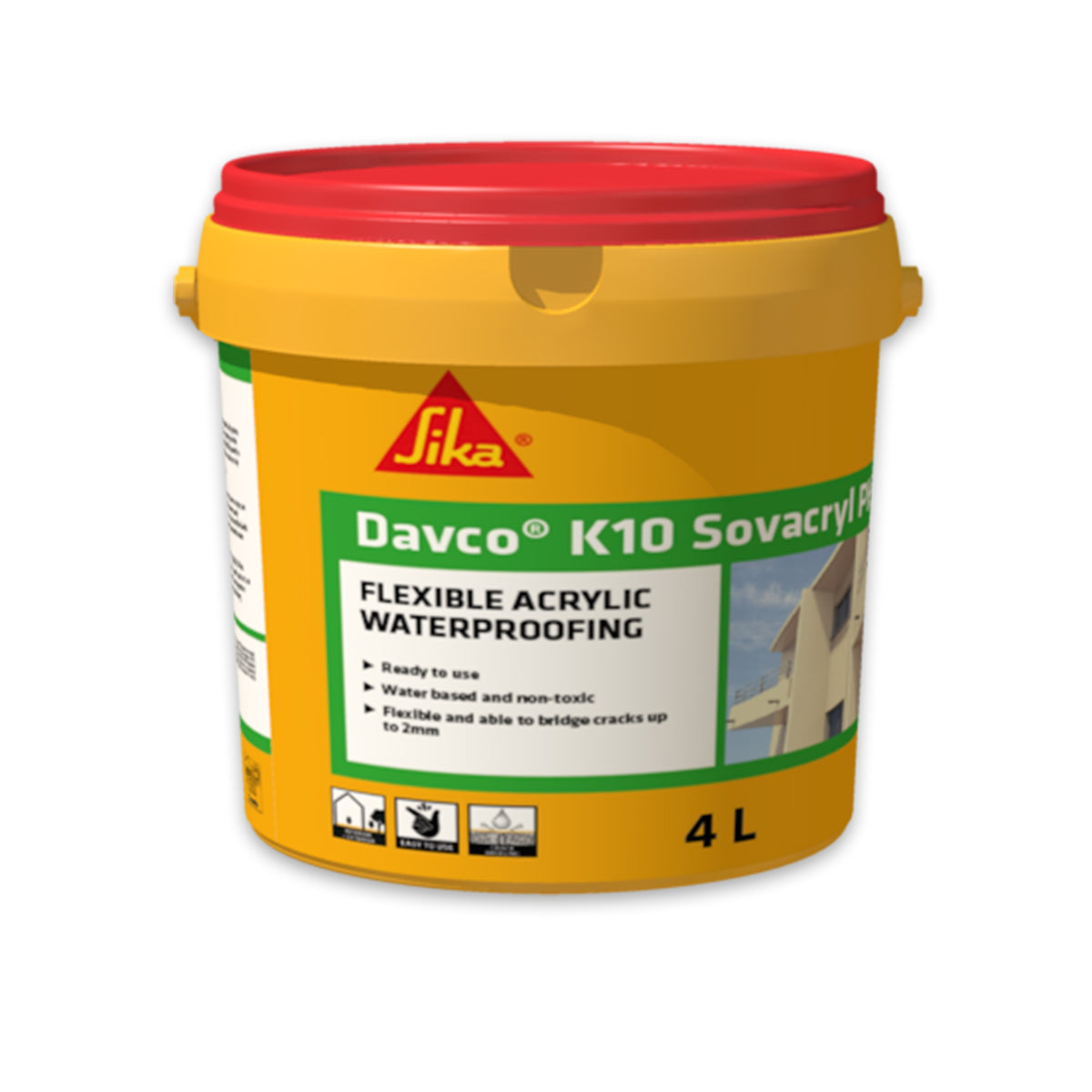 Bundle: 4 gallons Davco K10 Sovacryl