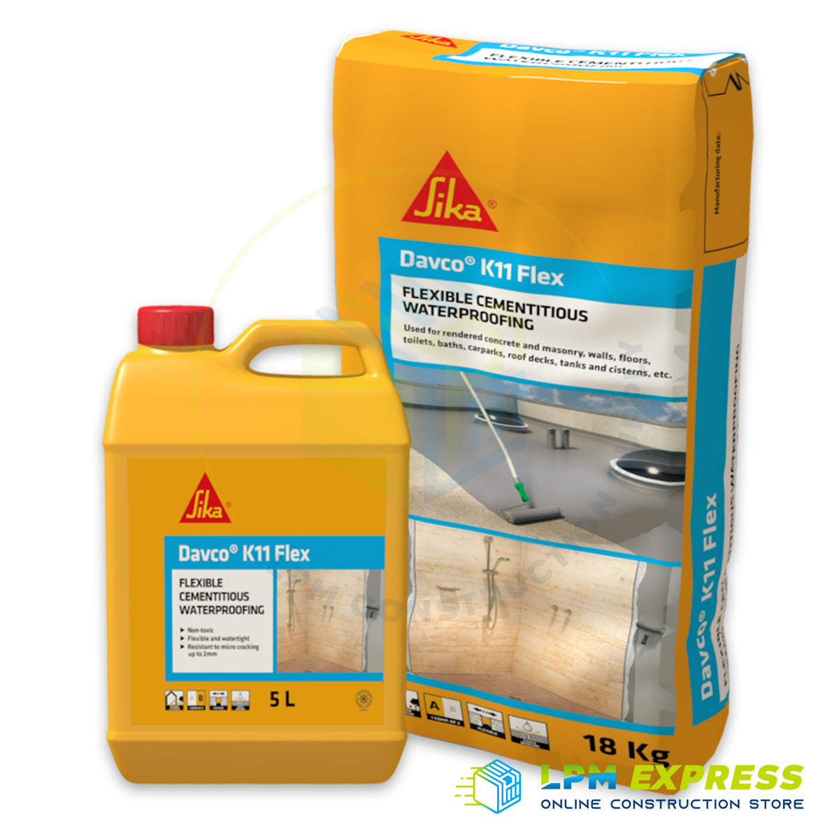 Bundle: 2 sets Davco K11 Flex 23kg