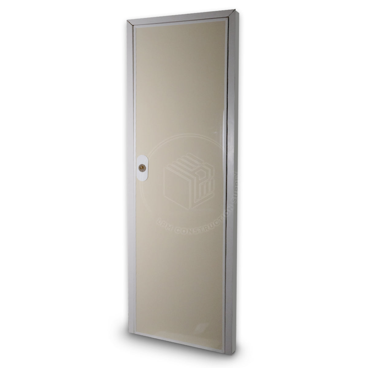 PVC Door with Jamb - Beige