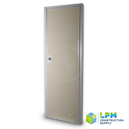 PVC Door with Jamb - Beige