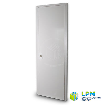 PVC Door with Jamb - White