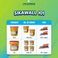 Bundle: 2 pails Lanko 101 (SikaWall 101)