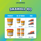 Bundle: 2 pails Lanko 103 (Sikawall 103)