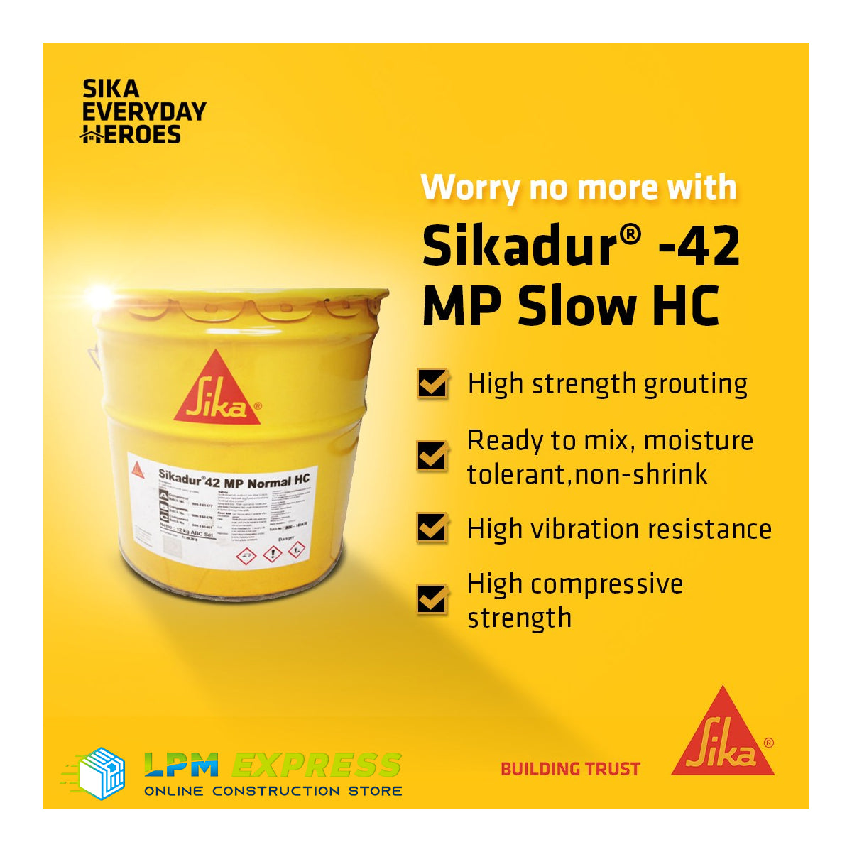 Sikadur 42 MP Slow - Epoxy Grout 西卡