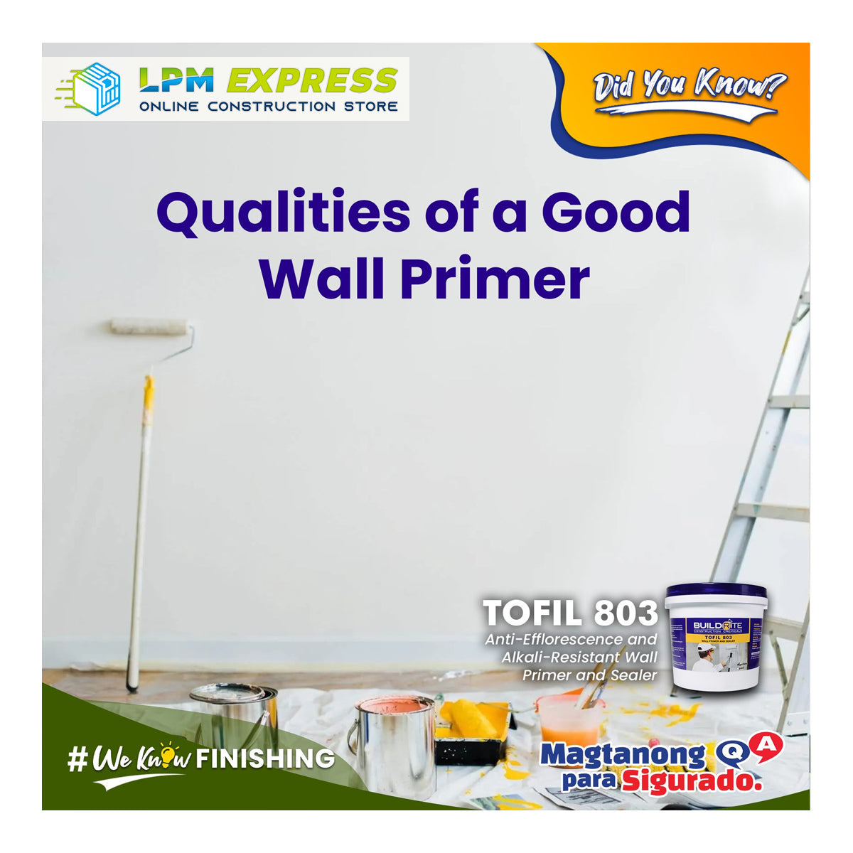 Buildrite Tofil 803 Concrete Wall Primer and Sealer
