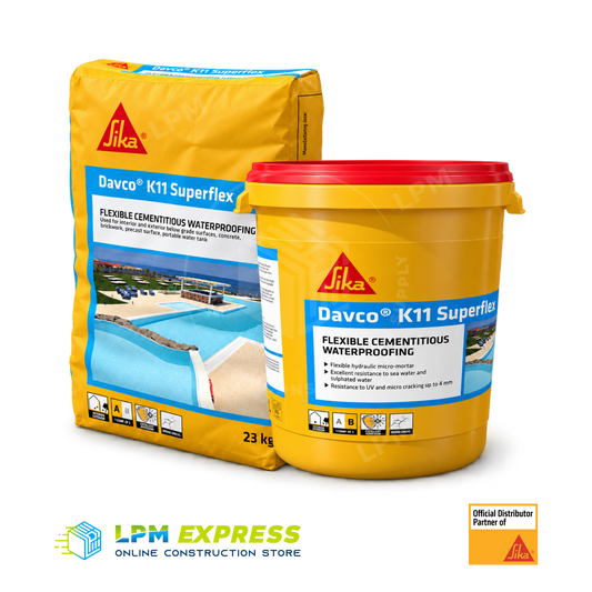 Davco K11 SuperFlex Highly Flexible Cementitious Waterproofing