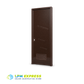 PVC Door with Jamb - Dark Brown
