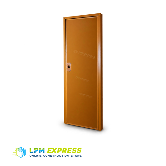 PVC Door with Jamb - VG Woodgrain