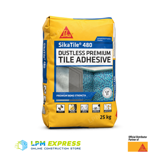 SikaTile 480 Dustless PREMIUM Tile Adhesive